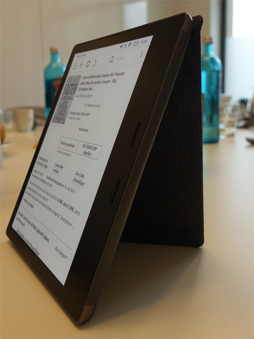 Neuer Kindle Oasis im Hands on Amazons großer EBookReader ist