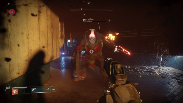 Ein außerirdisches Monster greift an. (Screenshot: Golem.de / Bild: Activision)