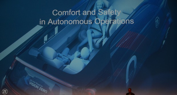 ZF-Keynote auf der GTC Europe 2017 (Foto: Nico Ernst)