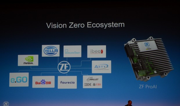 ZF-Keynote auf der GTC Europe 2017 (Foto: Nico Ernst)