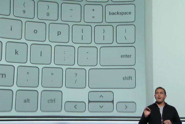 Das neue Google Pixelbook mit ChromeOS (Bild: Google/Screenshot: Golem.de)
