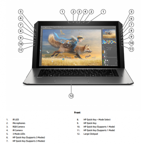 HP ZBook x2 (Bild: HP)
