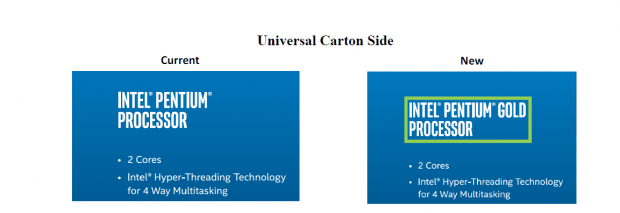 Pentium Gold (Bild: Intel)