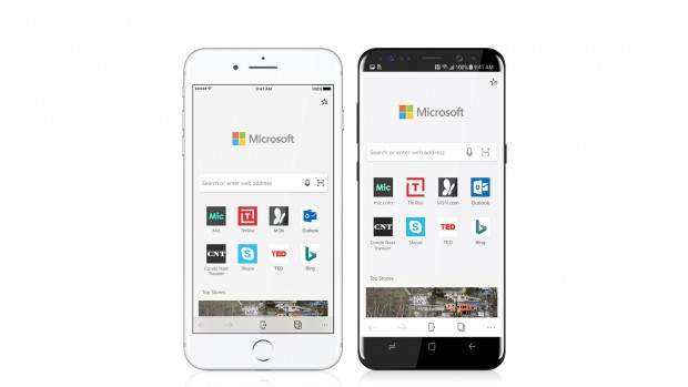 Microsoft Edge für  iOS und Android (Bild: Microsoft) 