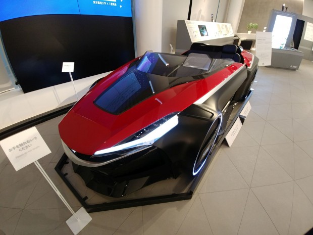 Die Fahrzeugstudie Emirai3 xDAS (Bild: Tobias Költzsch/Golem.de)