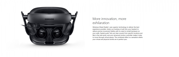 Odyssey-VR-Headset (Bild: Samsung)