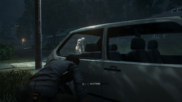 Vorbeischleichen, angreifen - oder was sonst? (Screenshot: Golem.de / Bild: Bethesda)