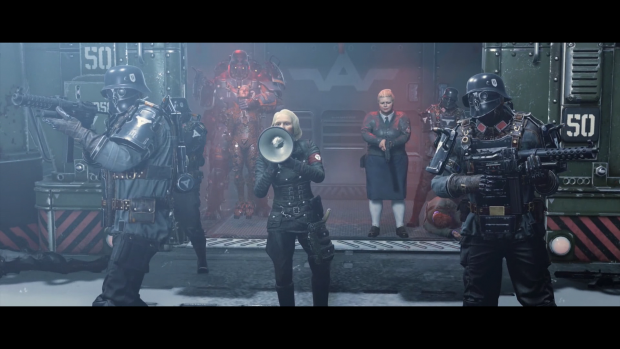 Über weite Strecken ist General Engel unser wichtigster Gegenspieler. (Bild: Bethesda/Screenshot: Golem.de)