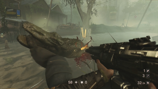 In New Orleans greifen auch Krokodile an. (Bild: Bethesda/Screenshot: Golem.de)