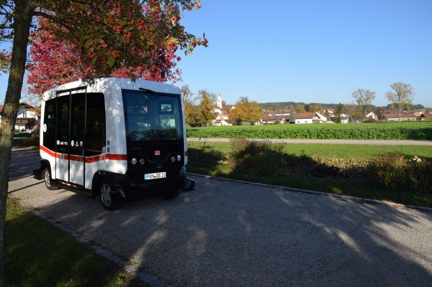Später soll der Bus auch per App bestellt werden können. (Foto: Deutsche Bahn)