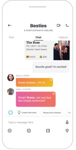 Termine können in den Kalender eingetragen werden. (Bild: Microsoft)