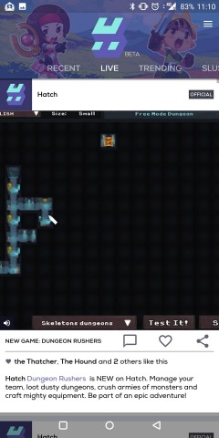 In der App werden die Videos und Aktivitäten der Freunde angezeigt. (Screenshot: Golem.de)
