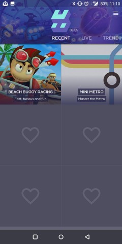Die Übersicht der zuletzt genutzten Apps (Screenshot: Golem.de)
