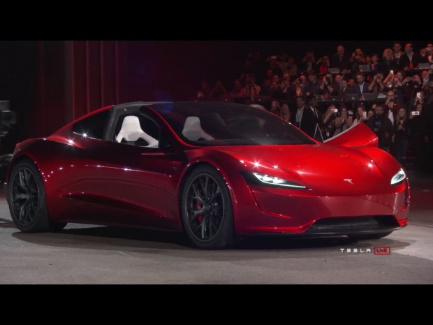 Tesla Roadster 2 (Bild: Tesla/ Screenshot: Golem.de)