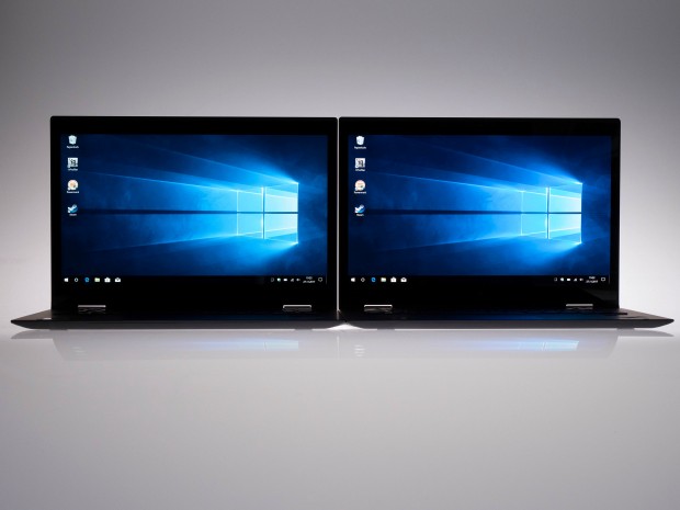 Lenovo Thinkpad X1 Yoga v2, LCD gegen OLED (Foto: Martin Wolf/Golem.de)