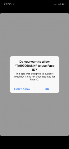 Apple erkennt eine fehlende Anpassung. Face ID lässt sich danach trotzdem nutzen. (Screenshot: Golem.de)