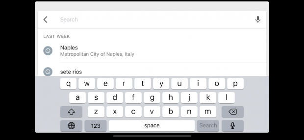 Ohne Anpassung nervt die Tastatur im Quermodus etwas. (Screenshot: Golem.de)