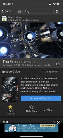 IMDb wurde angepasst. (Screenshot: Golem.de)