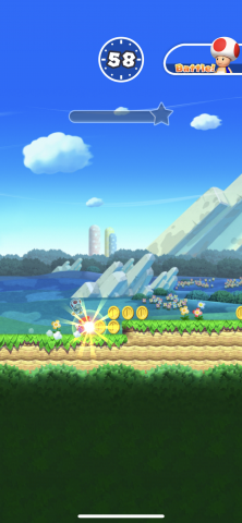 Nintendo hat seine Mario-App angepasst ... (Screenshot: Golem.de)