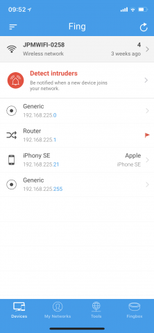 Fing zeigt mehr Informationen dank mehr nutzbarer Fläche. (Screenshot: Golem.de)