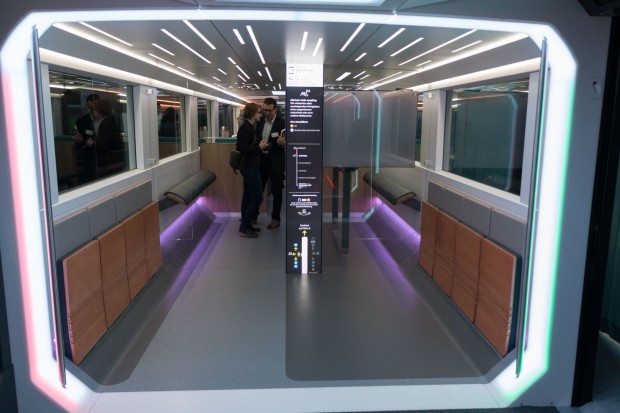 Das Innere ist großzügig gestaltet. (Foto: Werner Pluta/Golem.de)