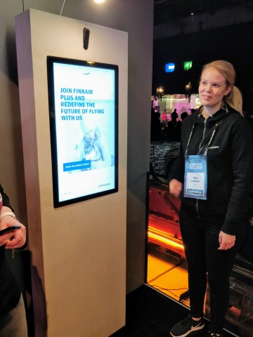 Finnair testet die Gesichtserkennung aktuell noch, wann die Technik eingesetzt wird, wei&szlig; die Fluggesellschaft noch nicht. (Bild: Tobias K&ouml;ltzsch/Golem.de)