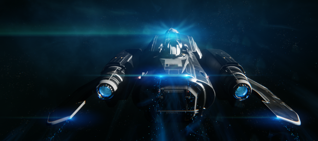 Auf nach Yela! Der Sprungantrieb hat einen ganz eigenen Charakter. (Bild: CIG/Screenshot: Oliver Nickel/Golem.de)