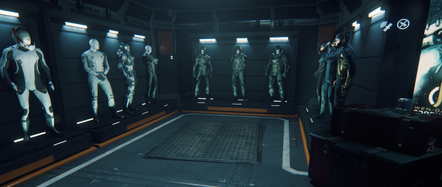 Auf der Suche nach einer besseren Rüstung... (Bild: CIG/Screenshot: Oliver Nickel/Golem.de)