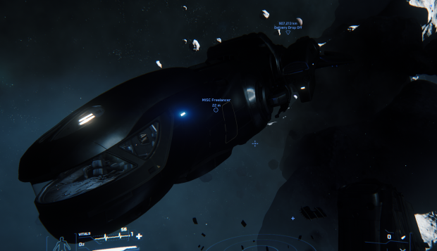 Die MISC Freelancer... (Bild: CIG/Screenshot: Oliver Nickel/Golem.de)