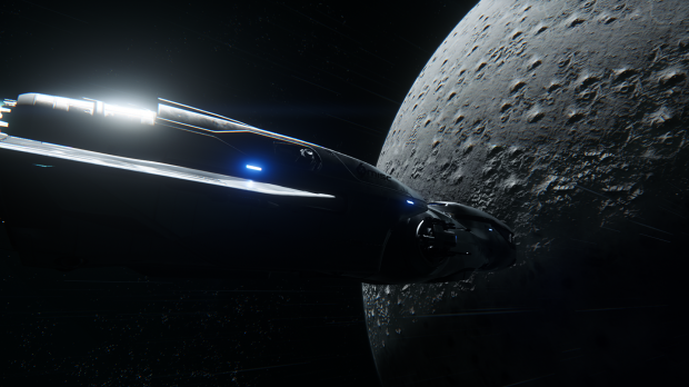 Die Lichtstimmung in Star Citizen ist grandios. (Bild: CIG/Screenshot: Oliver Nickel/Golem.de)