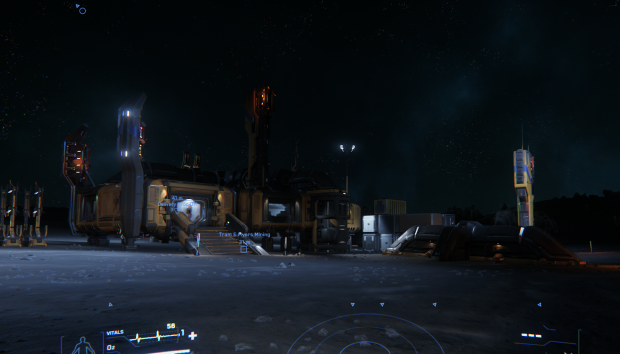 Auf dem Mond befindet sich mein Abholort. (Bild: CIG/Screenshot: Oliver Nickel/Golem.de)