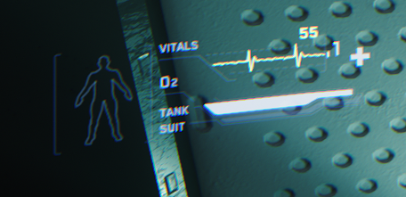Neu in Alpha 3.0: Ein funktionaler Pulsmesser. (Bild: CIG/Screenshot: Oliver Nickel/Golem.de)