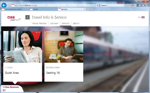 Die Business-Klasse des Raijets wird auch beworben. (Screenshot: Golem.de)