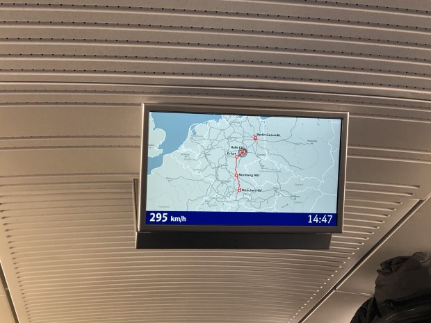 ... haben wir fast 20 Minuten Verspätung. Die Live-Karte ...  (Foto: Andreas Sebayang/Golem.de)