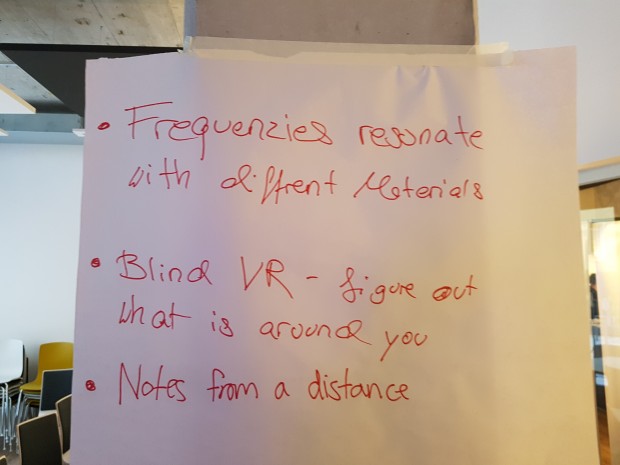 Ergebnisse des abendlichen Brainstorms (Bild: Achim Fehrenbach)