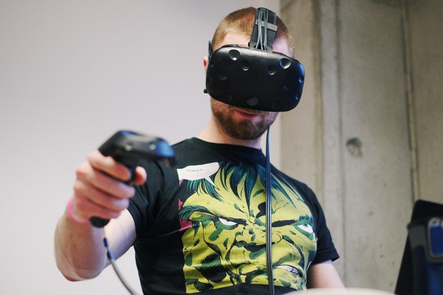 Mehrere Teams entwickelten Games für HTC Vive. (Bild: Sandy Kramer/Booster-Space)