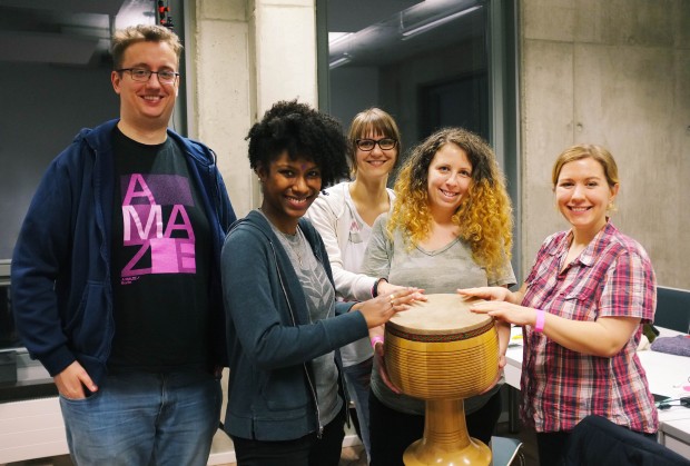 Komponieren mit echten Instrumenten (Bild: Sandy Kramer/Booster-Space)