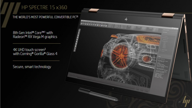 Spectre 15 x360 (Bild: HP)