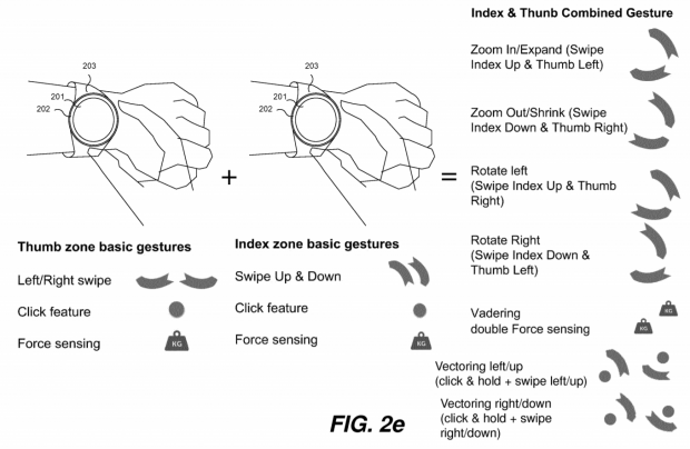 Auch unterhalb der Lünette könnte es Eingabefelder geben. (Bild: Huawei/WIPO)