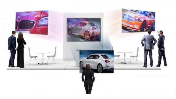 Mirraviz Multiview-Leinwand (Bild: Mirraviz)