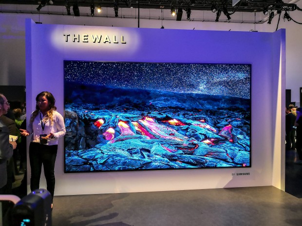 The Wall hat eine Auflösung von 8K. (Bild: Tobias Költzsch/Golem.de)