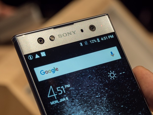 Das Xperia XA2 Ultra hat eine duale Frontkamera. (Bild: Martin Wolf/Golem.de)
