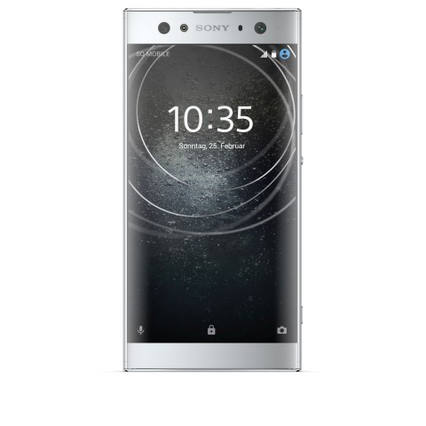 Das Xperia XA2 Ultra hat zwei Frontkameras und einen Frontblitz. (Bild: Sony)