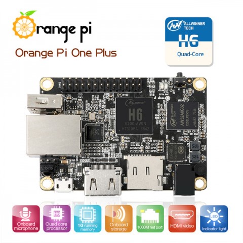 Orange Pi One Plus(Bild: Shenzhen Xunlong)