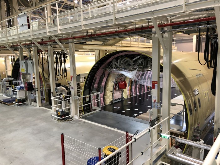 Rumpfelemente in der Vorbereitung (Foto: Andreas Sebayang)