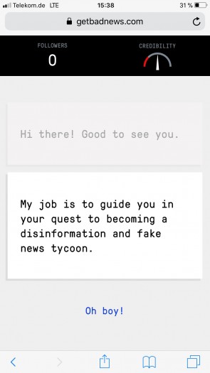 Bad News (Bild: DROG / Screenshot: Golem.de)