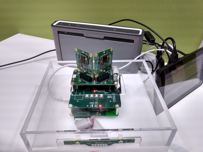 Infineons Radartechnik für smarte Lautsprecher (Bild: Ingo Pakalski/Golem.de)
