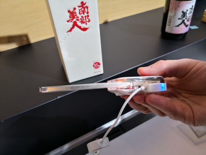 Das Gerät besteht aus einem Handgriff, in dem die Technik samt Kamera verbaut ist, sowie dem Display. (Bild: Tobias Költzsch/Golem.de)