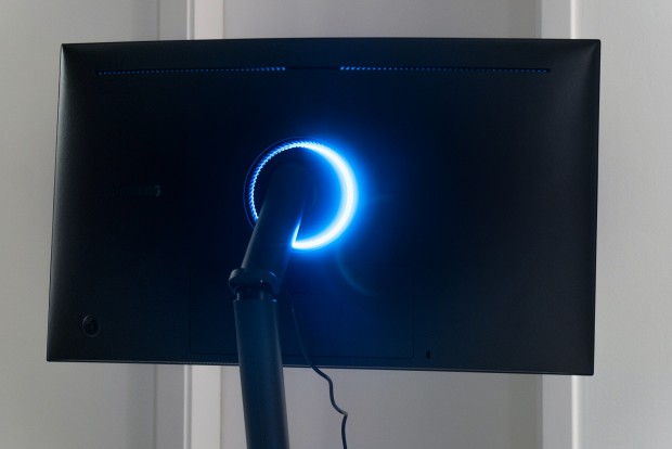 Auf der Rückseite gibt es optionales Arena Lighting. (Foto: Marc Sauter/Golem.de)