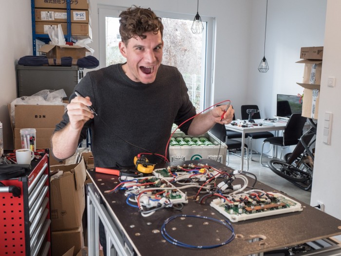 ... und Paul Stuke. (Foto: Martin Wolf/Golem.de)